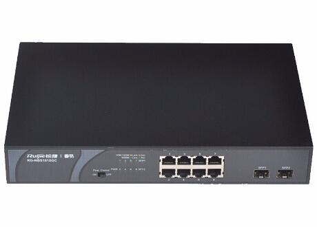 銳捷（Ruijie） RG-NBS1810GC 千兆安防交換機，8口千兆電口+2個千兆光口非網管型交換機 (圖3)