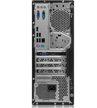 聯(lián)想（Lenovo）啟天M520 商用辦公家用娛樂臺式機 臺式整機（Ryzen 3 Pro 1300/4G/1T+128SSD/1G/DVDRW）主機+21.5英寸顯示器(圖5)