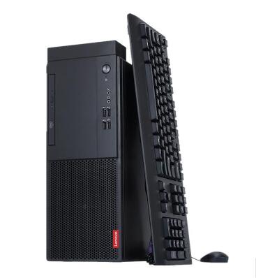 聯(lián)想/Lenovo 啟天M415 臺式整機（i5-7400/4G/128G+1T/DVDRW/1G獨立顯卡）主機+21.5英寸顯示器(圖2)